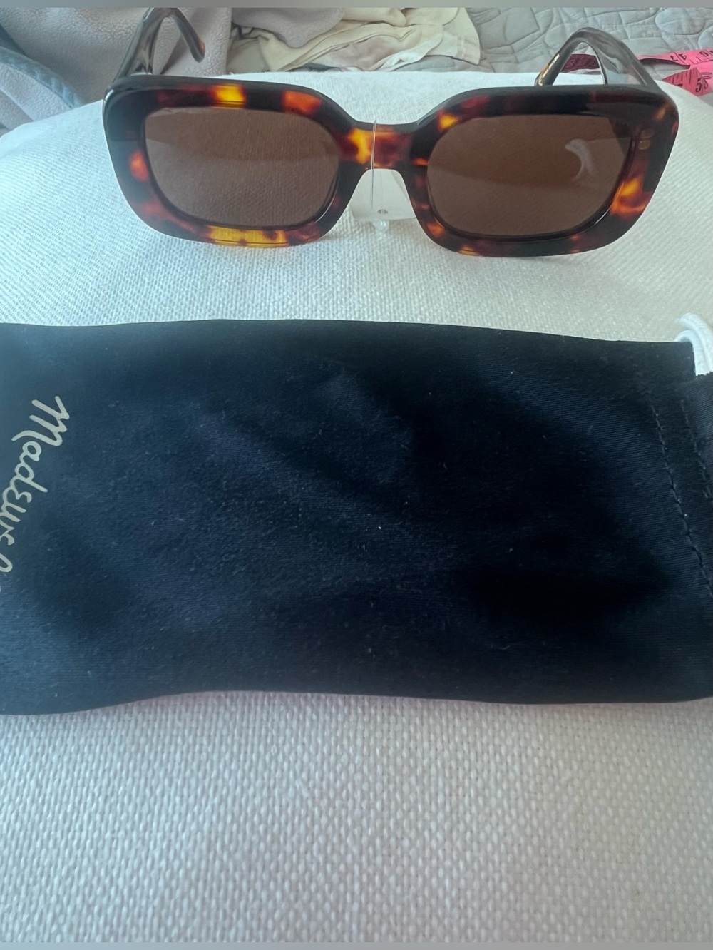 Madewell Linbrook Tortoise Brown Sunglasses - Picture 7 of 16